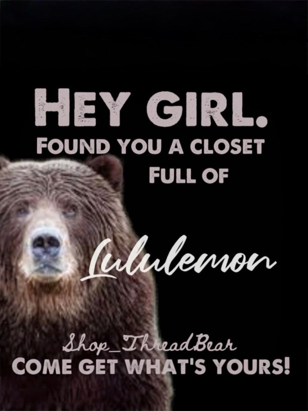 I just KNOW we can … agree on some Lululemon! All sizes: 0 2 4 6 8 10 12 14 16
